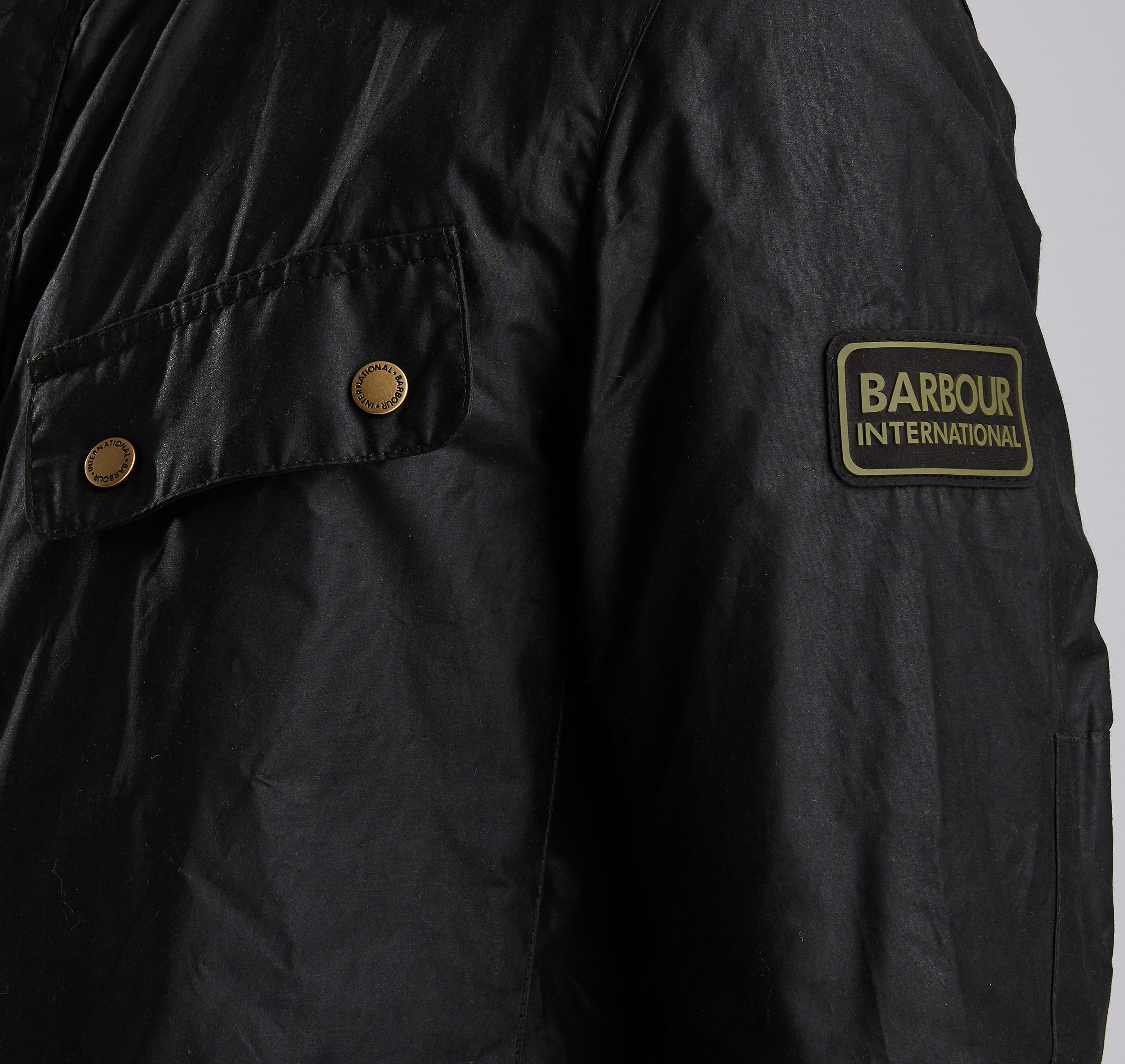 barbour international drizzle jacket
