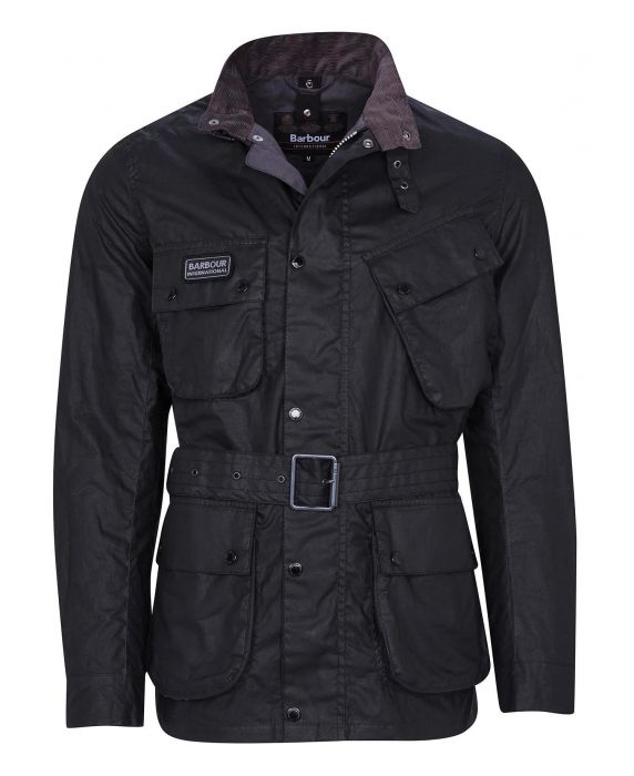 barbour fitted wax jacket