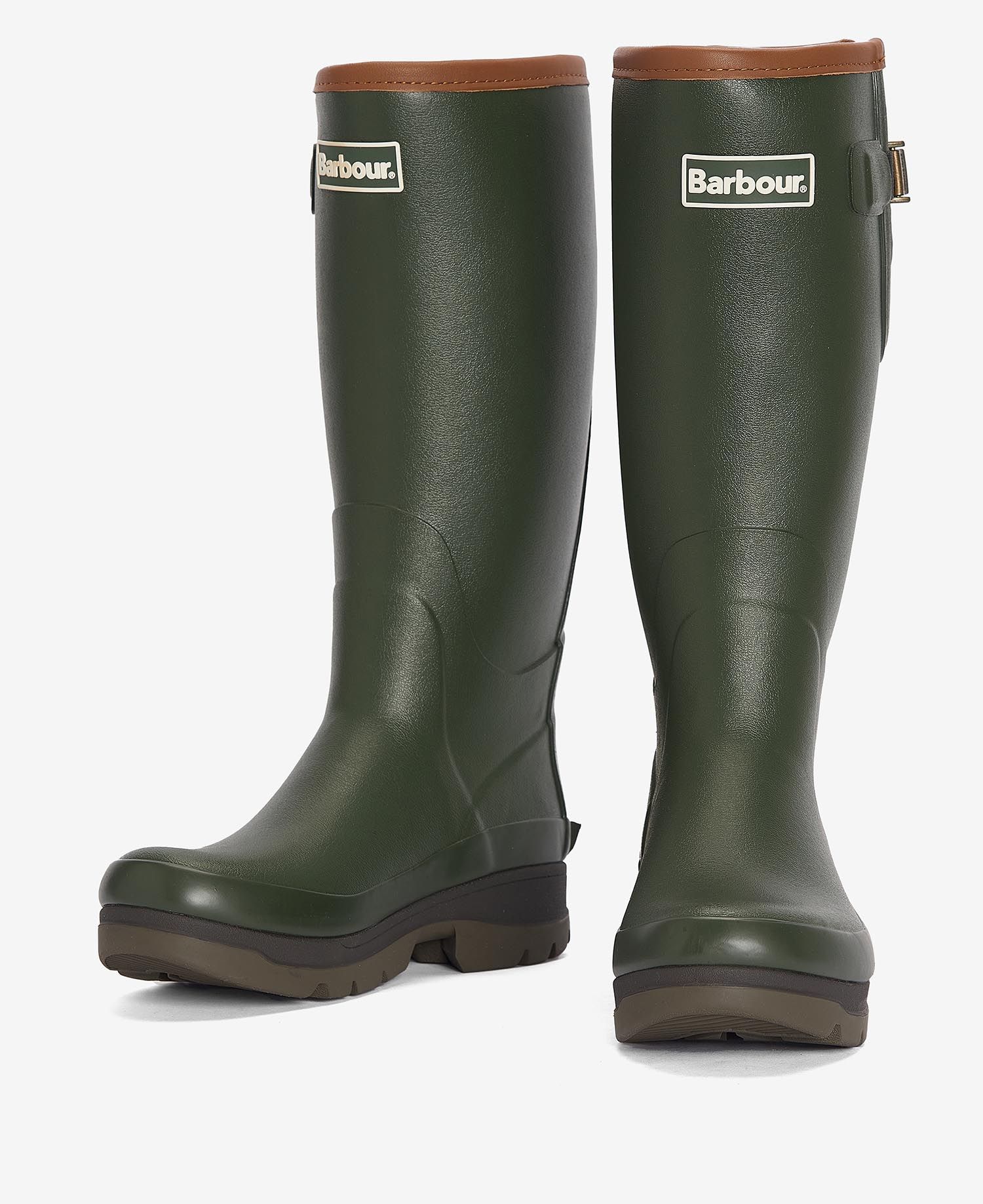 Barbour Womens Tempest Wellingtons in Olive | Barbour International