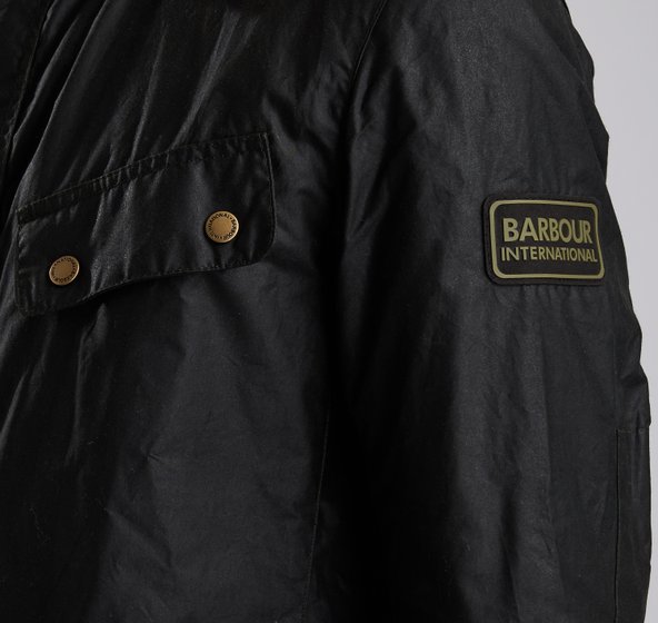 barbour international duke wax lightweight jacket
