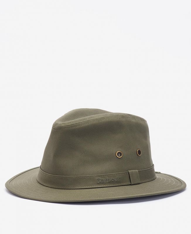 Barbour Dawson Safari Hat in Olive | Barbour International