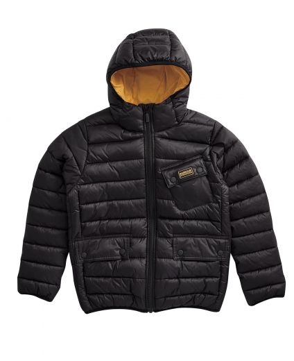 B.Intl Boys Ouston Hooded Quilted Jacket