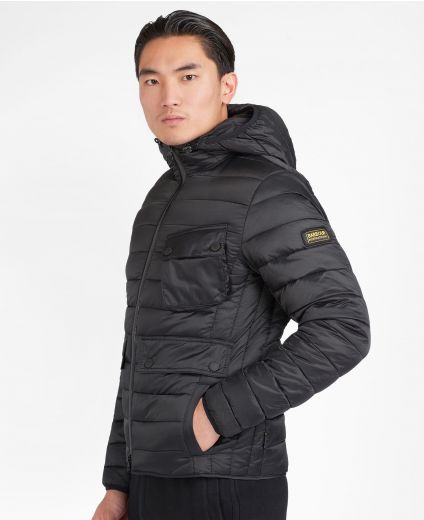 B.Intl Ouston Hooded Slim Quilted Jacket