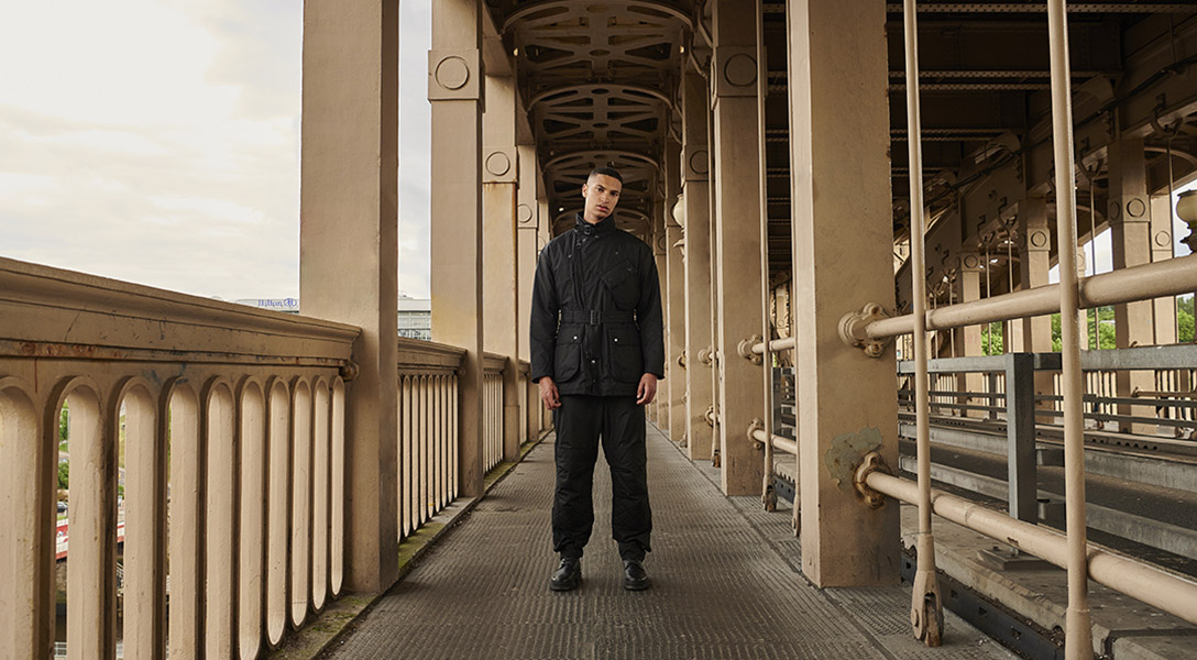 AW21 Barbour International x Engineered Garments collection
