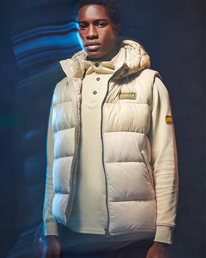 Barbour International Menswear Racer Collection